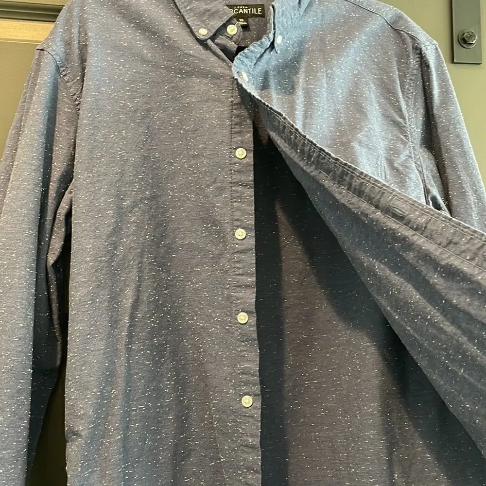J Crew Blue button down shirt